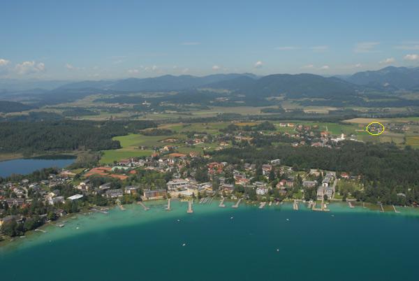 Klopeiner See Blick nach Norden