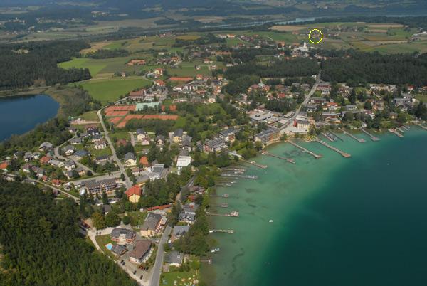 Klopeiner See Blick Richtung St. Kanzian